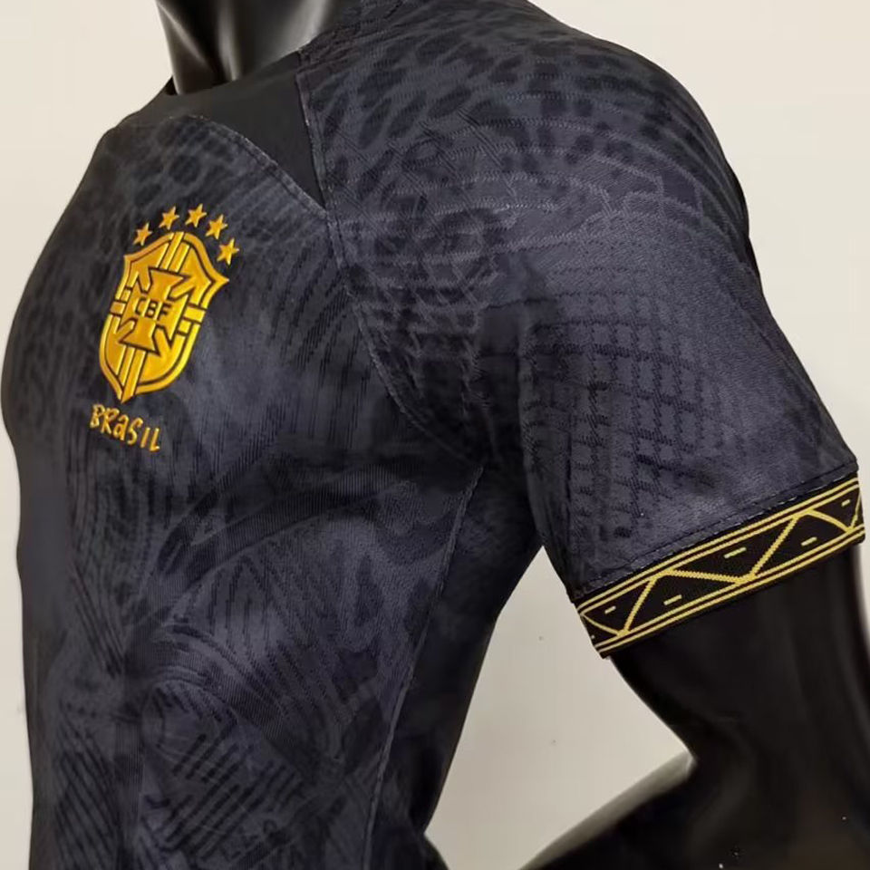 2022/23 Brazil Black Panther Special Edition Player Version Jersey