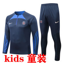 2022/23 PSG Dark Blue Kids Sweater Tracksuit  (E647）