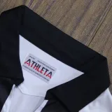 1958 Santos Black White Retro Soccer Jersey