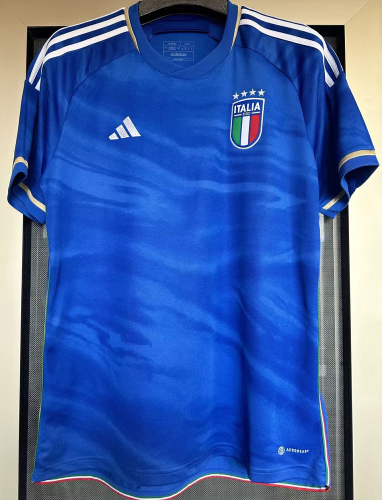 2023 Italy 125th Anniversary White Fans Soccer Jersey