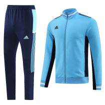 2023 Sky Blue Jacket Tracksuit