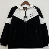 2023 NK~ White Black Windbreaker