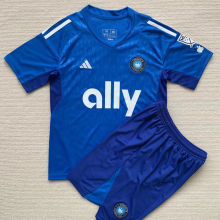 2023/24 Charlotte Goalkeeper Blue Kids Soccer Jersey