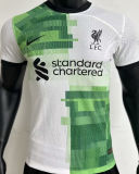 2023/24 LFC Away White Green Player Soccer Jersey