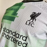 2023/24 LFC Away White Green Player Soccer Jersey