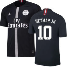 NEYMAR JR #10 PSG JD 1:1 Quality Black Fans Jersey 2018/19