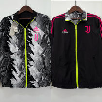 2023/24 JUV Black Windbreaker 双面