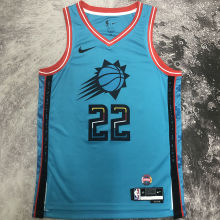 2023/24 Suns  AYTON #22 Wathet City Edition NBA Jerseys