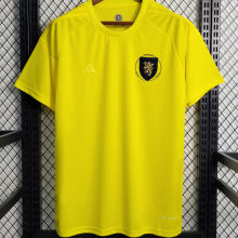 2023/24 Scotland Yellow Goalkeeper Soccer Jersey