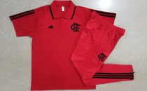 2023/24 Flamengo Red POLO Training Tracksuit ( C1004)