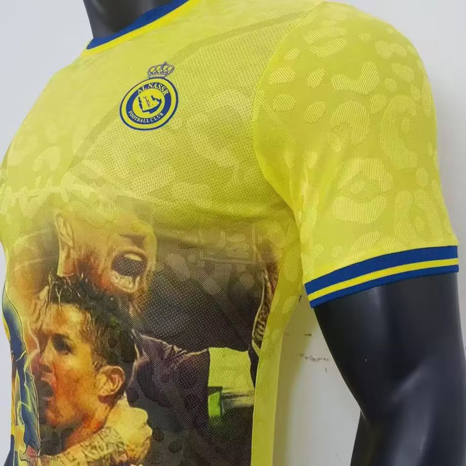 2023/24 Al Nassr Special Edition Yellow Player Version Jersey