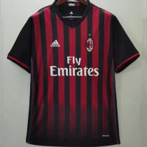 2016/17 AC Milan Home Retro Soccer Jersey