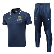 2023/24 PSG Sapphire Blue POLO Training Tracksuit (  C1012）