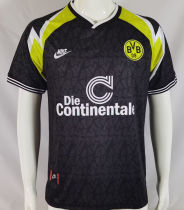 1995/96 BVB Away Black Retro Jersey