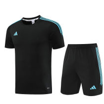 2023/24 Black Blue Short Training Jersey  ( AD01)