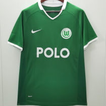 2008/09 Wolfsburg Home Green Retro Jersey