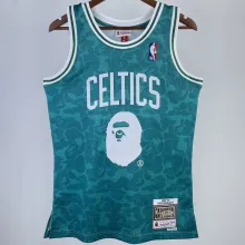 1985/86 Celtics BAPE×M&N #93 Black  NBA Jerseys