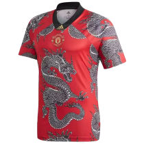 2019/20 M Utd Chinese Dragon Red Fans  Jersey