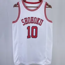 SAKURAGI #10 SHOHOKU White NBA Jersey