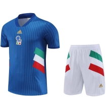 2023/24 Italy Blue Short Training Jersey(A Set)