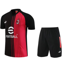 2023/24 AC Black Short Training Jersey(A Set)