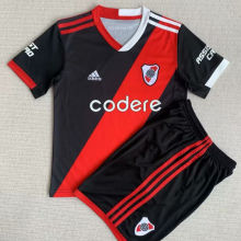 2023/24 River Plate Third Black Kids Soccer Jersey