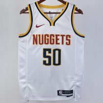 2023/24 Nuggets GOROON #50 White NBA Jerseys