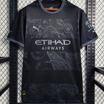 2023/24 Man City Special Edition Black Fans Soccer Jersey