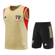 2023/24 Sao Paulo Khaki Vest Training Jersey(A Set)