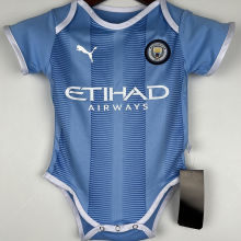 2023/24 Man City Home Blue Baby Suit