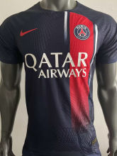 2023/24 PSG Home Blue Player Version Soccer Jersey