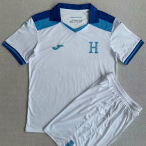2023/24 Honduras Home White Kids Soccer Jersey