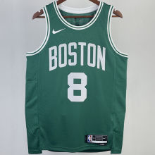 2023/24 Celtics  PORAIGIS #8 Green NBA Jerseys 热压