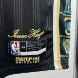 Grizzlies ROSE #23 Black City Edition NBA Jerseys