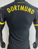 2023/24 BVB Away Black Player Version Jersey