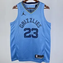 Grizzlies ROSE #23 Blue  NBA Jerseys