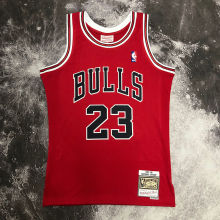1998 Bulls JORDAN #23 Retro Red NBA Jersey