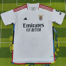 2023/24 Benfica Away White Fans Soccer Jersey