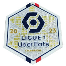 2023 Ligue 1 CHAMPION Patch 法甲冠军章 You can buy it alone OR tell us which jersey to print it on