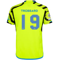 TROSSARD #19 ARS 1:1 Quality Away Fans Jersey 2023/24 (UCL Font)