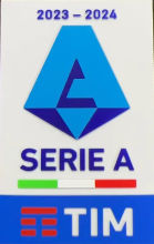 2023-2024 Italy-Serie A Patch 意甲硅胶章  (You can buy it alone OR tell us which jersey to print it on. )