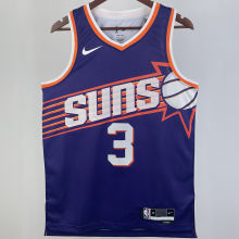 2023/24 Suns PAUL #3 Purple NBA Jerseys