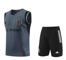 2023/24 Inter Miami Grey Vest Training Jersey(A Set)