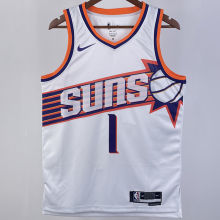 2023/24 Suns BOOKER #1 White NBA Jerseys
