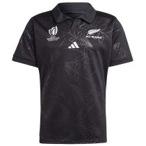 2023 All Blacks RUGBY WORLD CUP Home Rugby Jersey 全黑