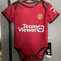 2023/24 M Utd Home Red Baby Suit