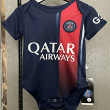 2023/24 PSG Home Blue Baby Suit