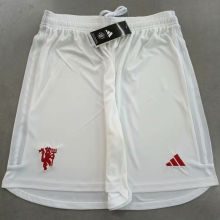 2023/24 M Utd Third White Shorts Pants