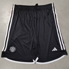 2023/24 M Utd Black Shorts Pants