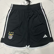 2023/24 Benfica Away Black Shorts Pants